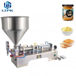 G1WG Pneumatic Viscous Paste Bottling Ketchup Honey Filling Machine for Sale Price