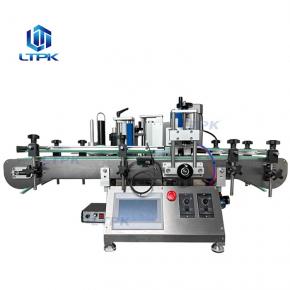 LT-150C Table Top Automatic Glass and Plastic Wine Bottle Labeling Machine with Date Code Printer